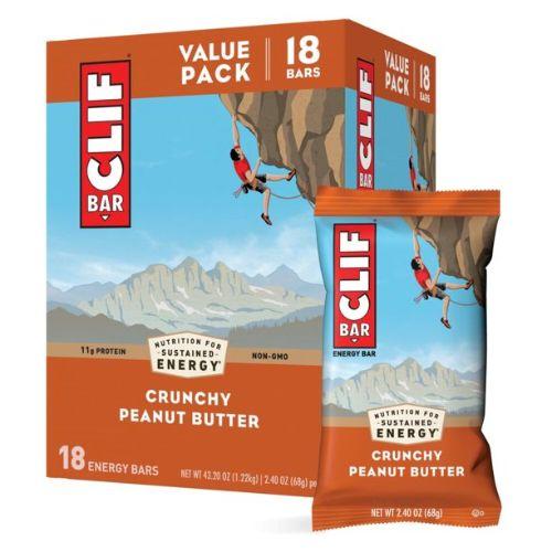 CLIF BAR（クリフバー） Energy Bar - Crunchy Peanut Butter...