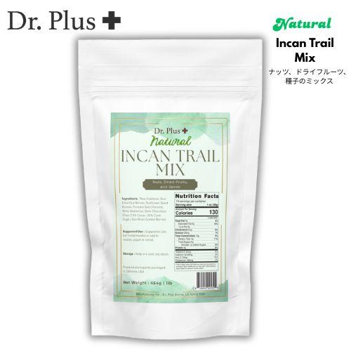 Dr.Plus Formula インカン トレイルミックス(ナッツ、ドライフルーツ、シード) 1lb...