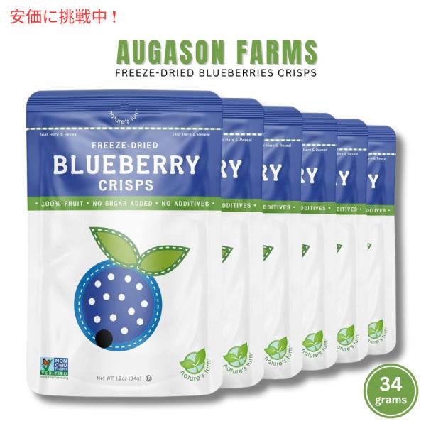 【並行輸入品】6袋セット Nature's Turn ネイチャーズターン フリーズドライ ブルーベリ...