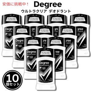 【並行輸入品】【10個セット】ディグリー メンズ Black & White ウルトラクリア 2.7oz / 76g Degree UltraClear+