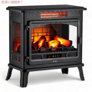 取扱いが簡単な電気ファンヒーター マントルピーススタイル クリーン