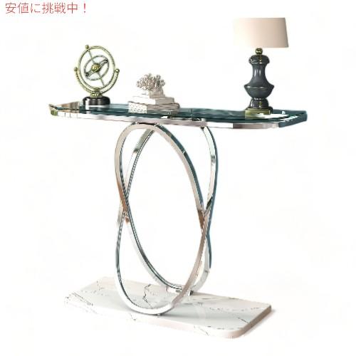 【並行輸入品】O&amp;K FURNITURE モダンな玄関用コンソールテーブル Modern Conso...