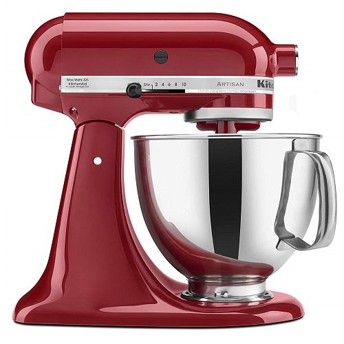 【並行輸入品】キッチンエイド KSM150PSER ティルトヘッド ミキサー 5 Quart レッド...