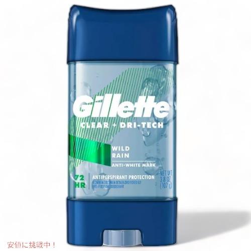 Gillette Clear Gel Deodorant Wild Rain 3.8oz / ジレッ...