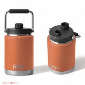 並行輸入品】YETI RAMBLER HALF GALLON JUG [KING CRAB ORANGE