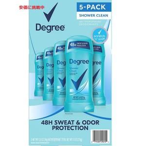 [5個セット] Degree Antiperspirant Deodorant Shower Cle...