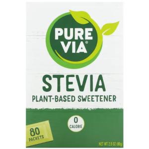【並行輸入品】Pure Via ピュアビア  ステビア 80パケット 2.8オンス（80 g）