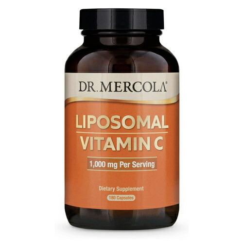 【並行輸入品】Dr. Mercola リポソーム ビタミンC 1000mg 180カプセル / リプ...