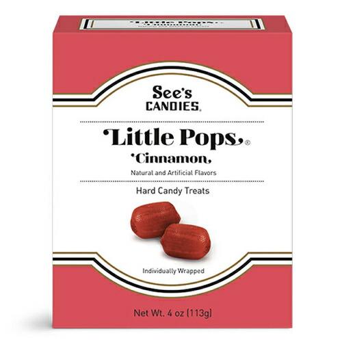 See&apos;s Candies Cinnamon Little Pops 4oz 509589 / シー...