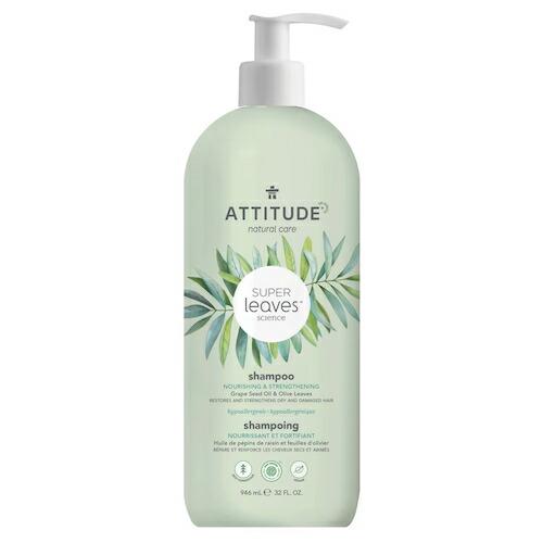 【並行輸入品】Attitude アティテュード スーパーリーブス ナリッシング＆ストレングスシャンプ...