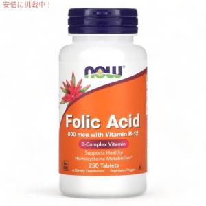 【並行輸入品】NOW Foods Folic A...の商品画像