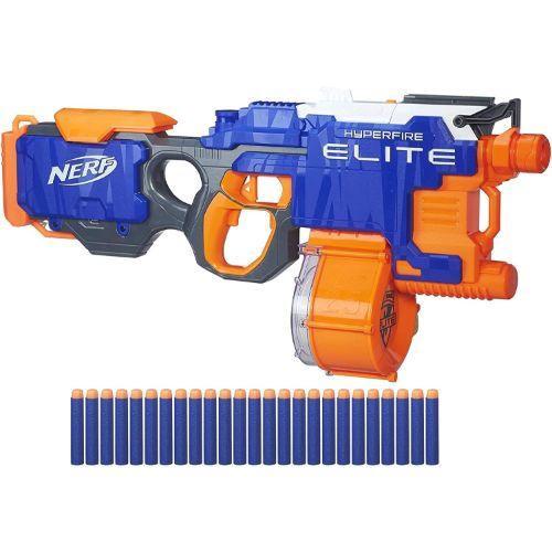 ナーフ N-ストライク ハイパーファイヤー トイブラスター エリートダーツ25本付き Nerf メタ...