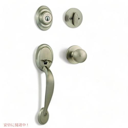 【並行輸入品】Kwikset 96870-090 ドアノブ、ロック