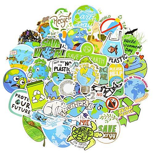 【並行輸入品】QTL社のアースデイにピッタリな地球グッズ ボトルやPCに貼れるスティッカー