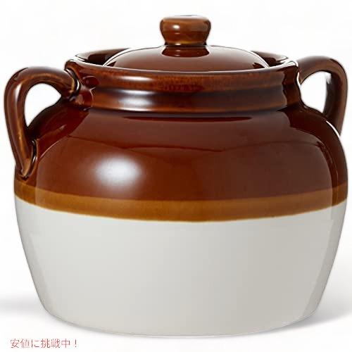 【並行輸入品】4.5クォート セラミック鍋  4.5-Quart Large Ceramic Bea...