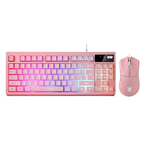 【並行輸入品】KOLMAX HUNTER RGB ゲーミングキーボード&amp;マウスセット　KO4-Pin...