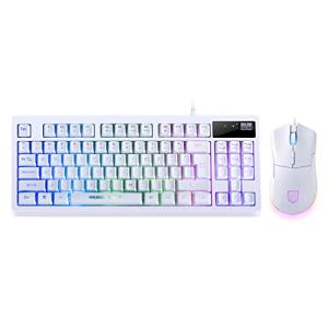 KOLMAX HUNTER RGB ゲーミングキーボード&マウスセット　KO4-White｜drplus