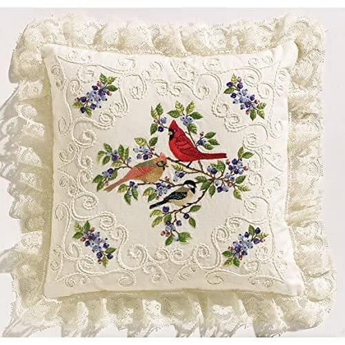 【並行輸入品】Janlynn Birds＆Berriesキャンドルウィック刺?