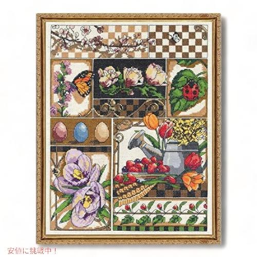 【並行輸入品】Janlynn Corporation 017-0101スプリングモンタージュステッチ...