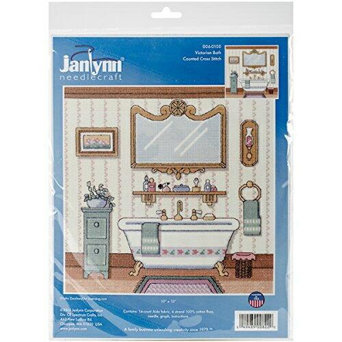 【並行輸入品】Janlynn006-0100ビクトリア朝のバスクロスステッチ