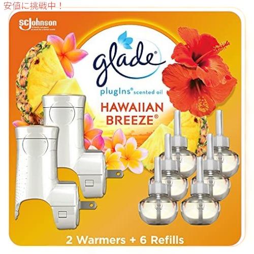 【並行輸入品】グレイドプラグインリフィルエアフレッシュナースターターキット、ハワイアンブリーズ、4....