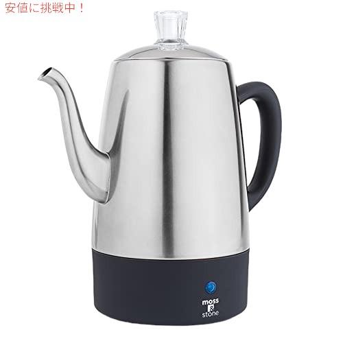 【並行輸入品】Moss &amp; Stone コーヒー パーコレーター　- 10 カップ