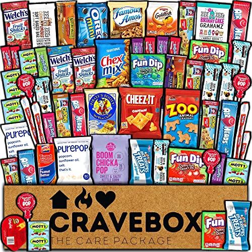 CRAVEBOX スナックボックス バラエティパック ケアパッケージ (60個)  オフィス