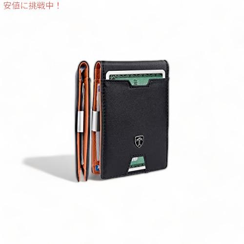【並行輸入品】TRAVANDO メンズ スリムウォレット マネークリップ付き AUSTIN RFID...