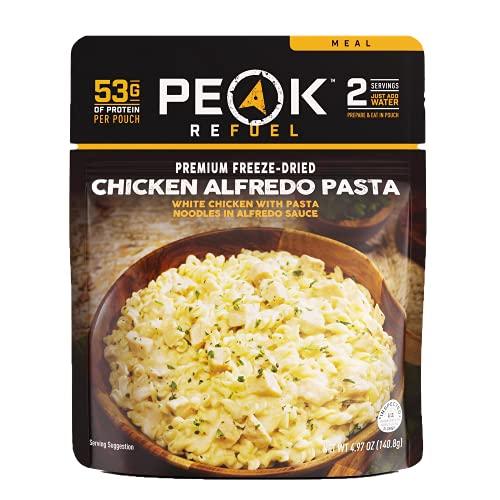 【並行輸入品】Peak Refuel チキン アルフレード パスタ  2サービングポーチ フリーズド...