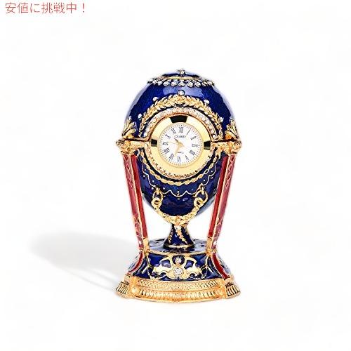 【並行輸入品】QIFU ファベルジェ エッグ レプリカ シリーズ ハンド ピアンテッド ヒンジ付き