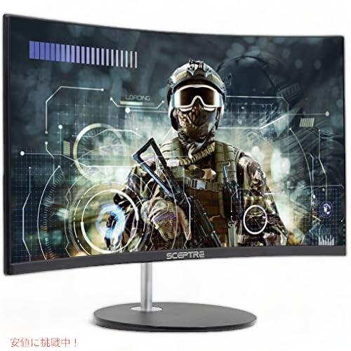 【並行輸入品】Scepter Curved 24インチ 75Hz プロフェッショナル  モニター 1...