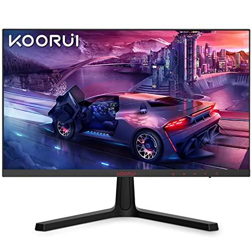 【並行輸入品】KOORUI 24 インチ コンピューター モニター - FHD 1080P ゲーミン...