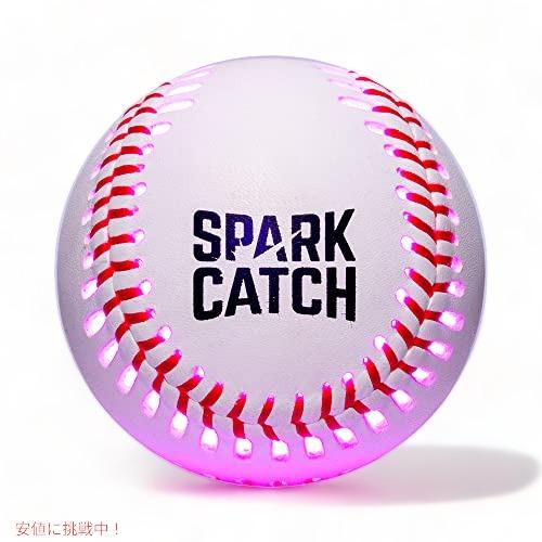 SPARK CATCH ライトアップ野球、暗闇で光る野球  野球ファンへの完璧な野球ギフト、公式野球...