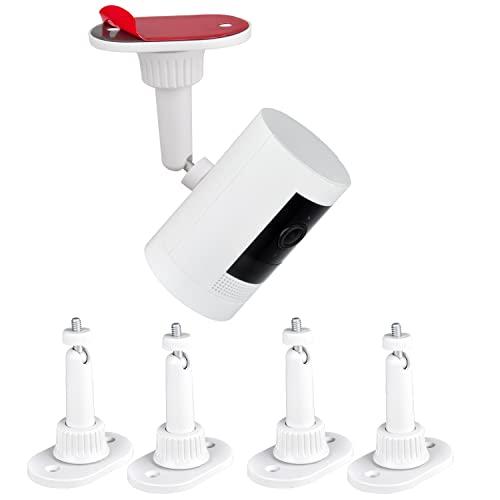 【並行輸入品】スタートビジョン 4個パック 粘着式ウォールマウント 360度調節可能な取り付けブラケ...