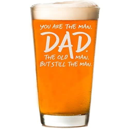 【並行輸入品】CARVELITA  16オンス 刻印ビールグラス  父の日