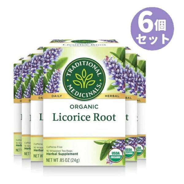 【並行輸入品】Traditional Medicinals Organic Licorice Roo...