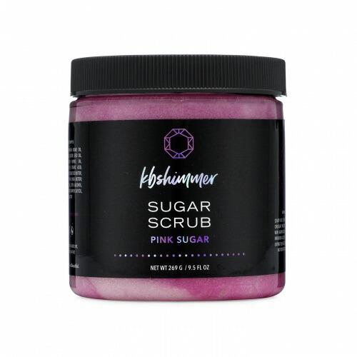 【並行輸入品】KBShimmer Sugar Scrub  ビー  シュガースクラブ ピンクシュガー...