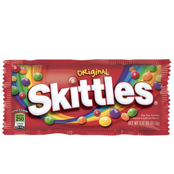 Skittles Original Candy / スキトルズ フルーツキャンディー オリジナル 6...