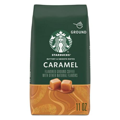 Starbucks Flavored Ground Coffee, Caramel / スターバック...