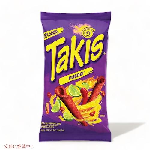 【並行輸入品】Takis タキス Tortilla Chips トルティーヤ チップス Hot Ch...