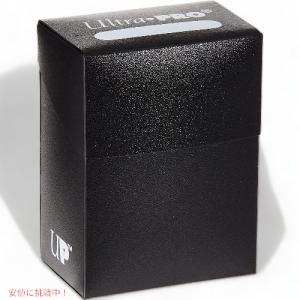 ウルトラプロ 80カード トレカデッキケース ブラック Ultra Pro 80 Card Deck Box Black｜drplus