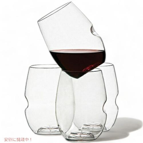 【並行輸入品】Govino Go Anywhere Wine Glass, Pack of 4/ ゴ...