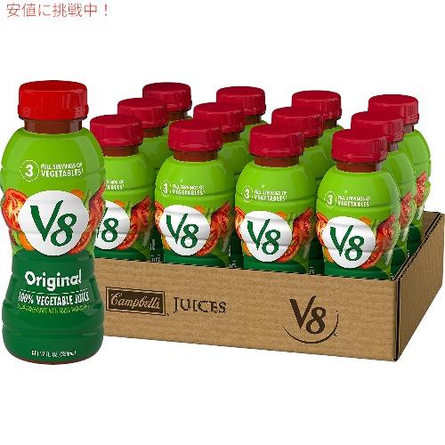 【並行輸入品】V8 100% 野菜ジュース 354ml（12本入り）