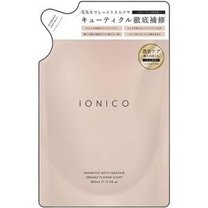 イオニコ プレミアムイオン ダメージケアシャンプー モイスト＆リペア つめかえ用 380ml　納期1週間程度　｜drug-pony