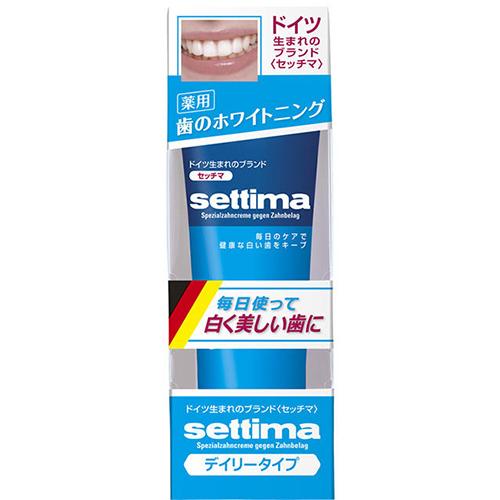 セッチマ はみがき デイリータイプ 80g 納期１週間程度　