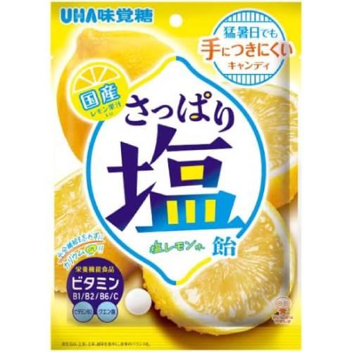 さっぱり塩飴 塩レモン味 64g UHA味覚糖