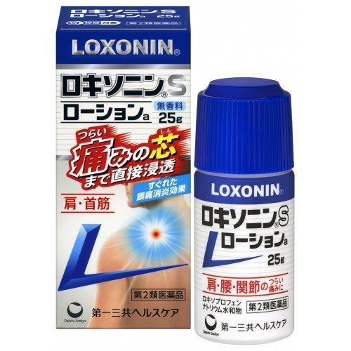 ロキソニンS ローションa 25g　第2類医薬品　セルフメディケーション税制対象 ゆうパケットパフ送...