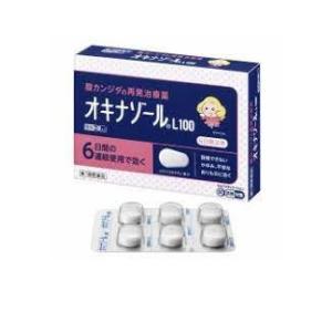 オキナゾールL100 6錠 腟カンジダ 抗真菌 デリケートゾーン おりもの ...