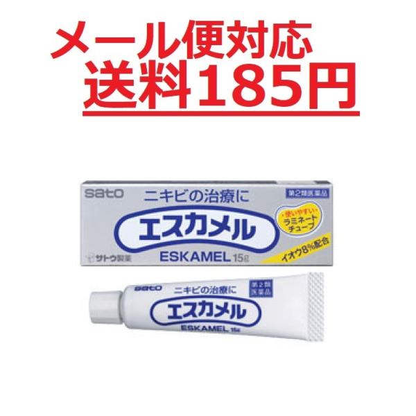 エスカメル　15g　第二類医薬品　佐藤製薬　メール便対応商品　送料185円