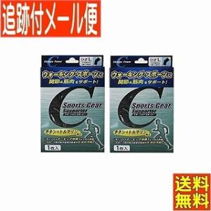 【2個セット】テルコーポレーション スポーツギアサポーター ひざL  (ひざまわり38cm〜42) ...